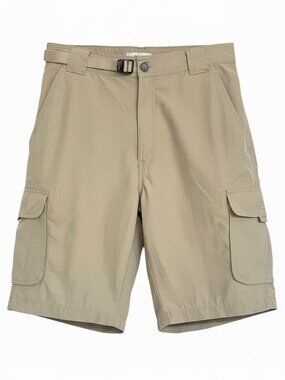 Pacific Trail Shorts 38 x 10 Tan Adjustable Waist Cargo Utility Hiking Camping